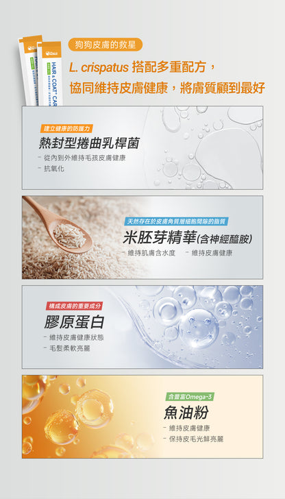 狗狗皮膚毛髮修護配方｜Hair & Coat+ Care